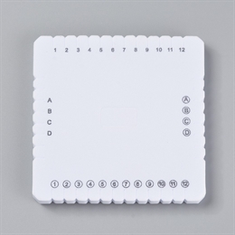 Kumihimo disk, mini, firkantet, 10cm
